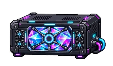 Neon Prism Bank miner